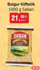 SABAN BULGUR KÖFTELİK 1000 G
